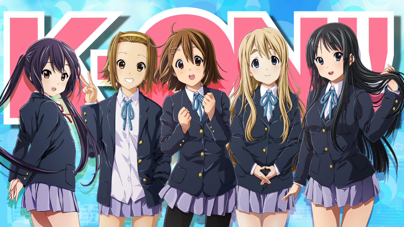 200 ideias de K-on!  anime, clubes escolares, yui k on